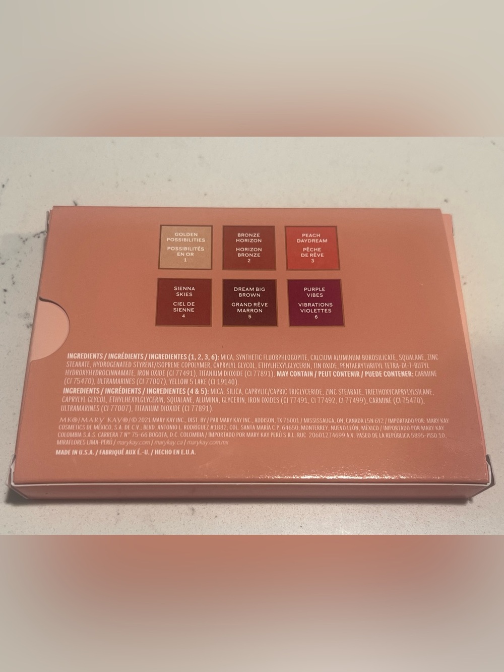 Mary Kay Limited-Edition Warm Hues Eye Shadow Palette - Picture 3 of 5